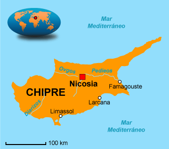 chipre mapa