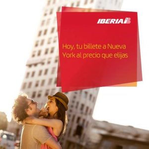 Iberia subasta de billetes a Nueva York