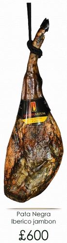 Precio Jamón Ibérico Pata negra