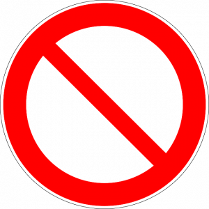 prohibido